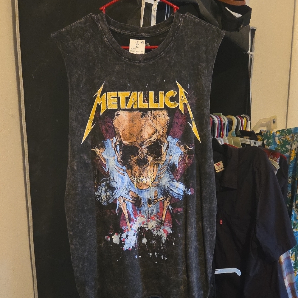 Mens Graphic Tank Top - Black